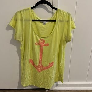 Volcom women’s XL scoop neck tshirt